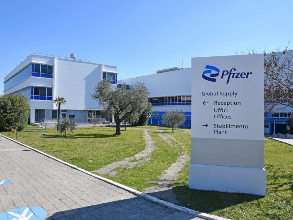 pfizer ascoli stabilimento