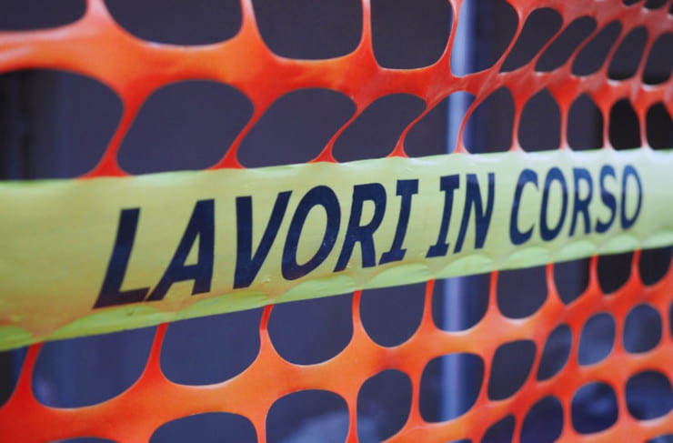 cantiere lavori