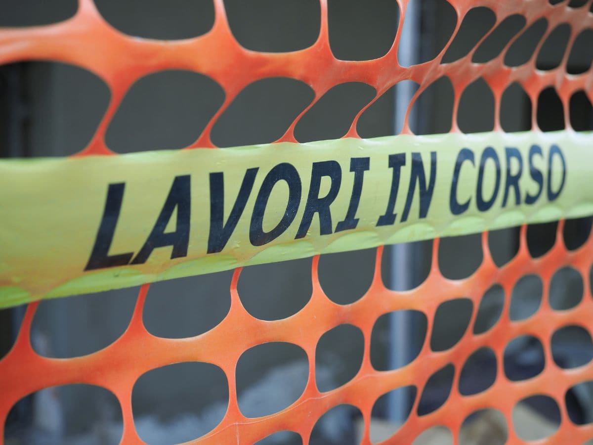 lavori in corso cantiere