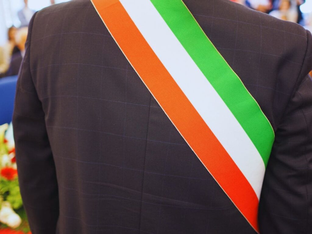 sindaco fascia tricolore