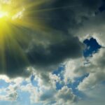 sole nuvole cambio tempo