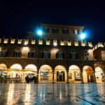 ascoli piazza del popolo notte