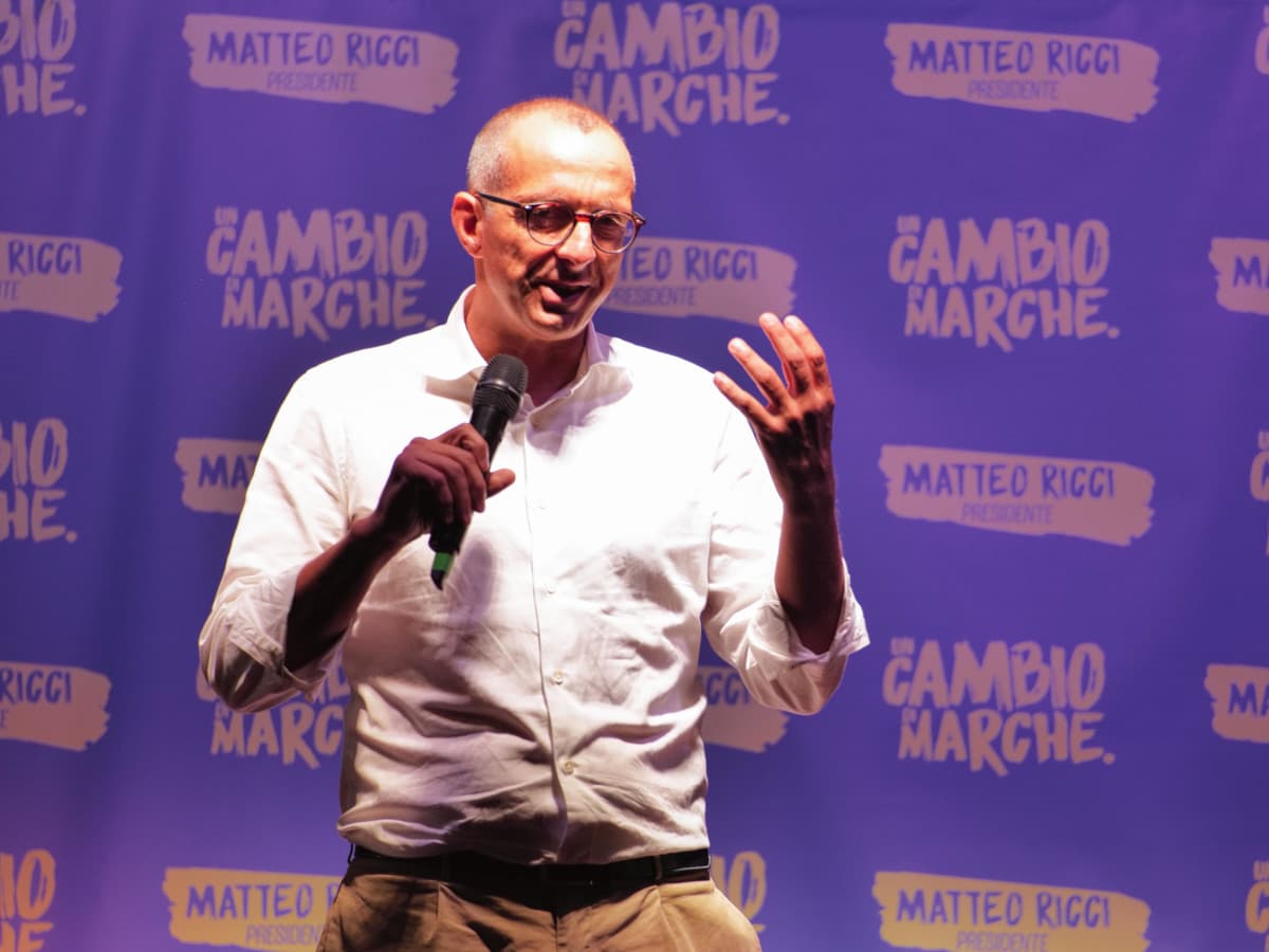 matteo ricci pesaro campagna elettorale