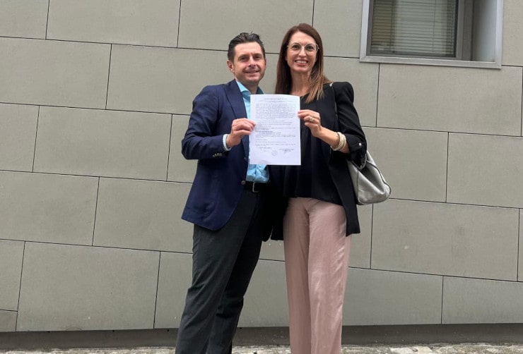Marco Fioravanti e Noemi Tartabini