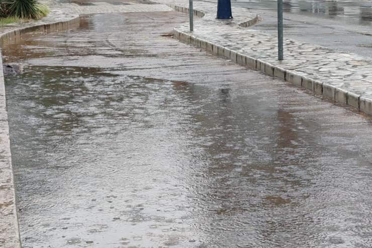 san benedetto strada allagata