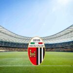Campo di calcio e logo Ascoli