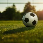 campo da calcio pallone
