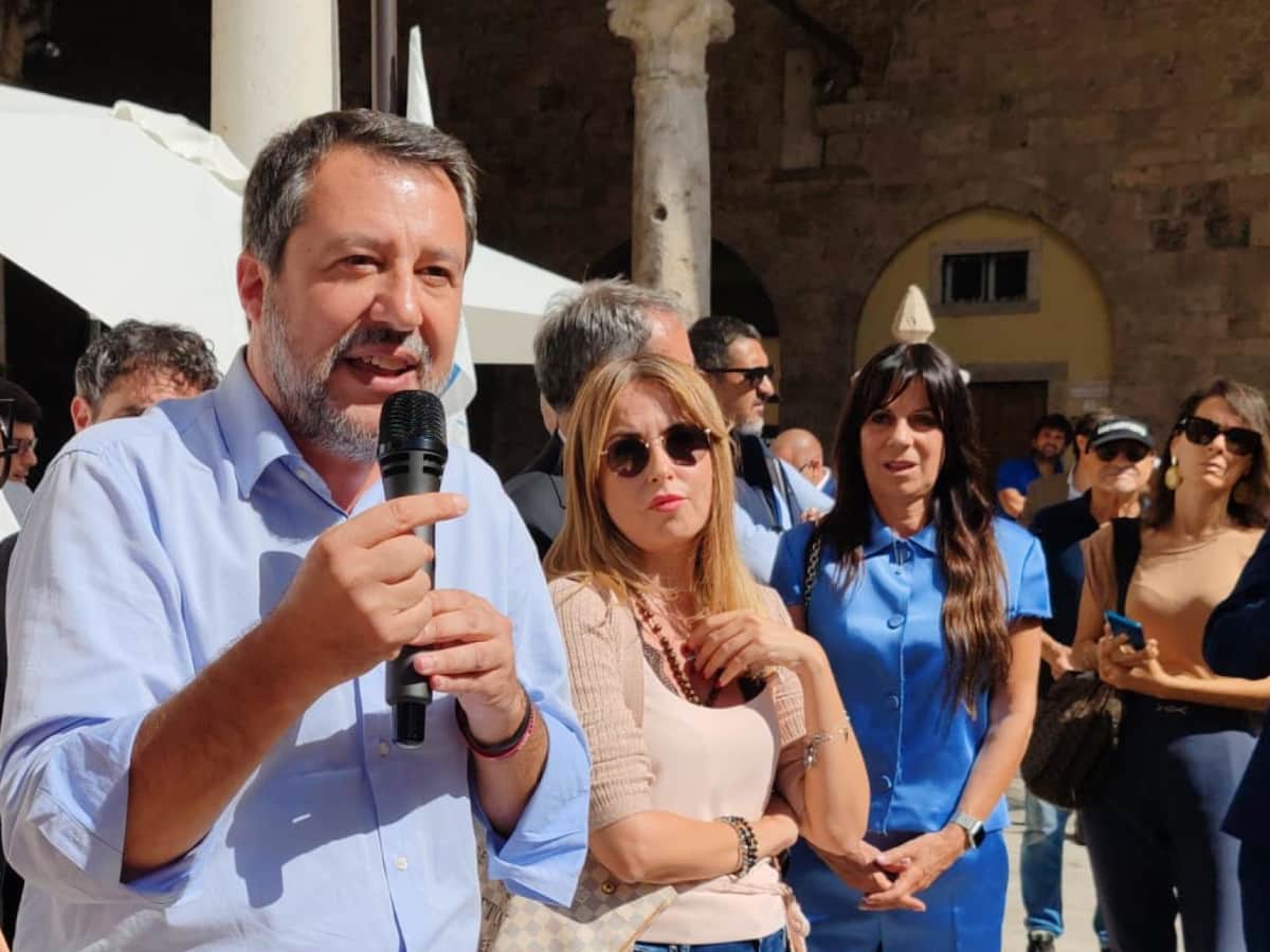 matteo salvini ascoli