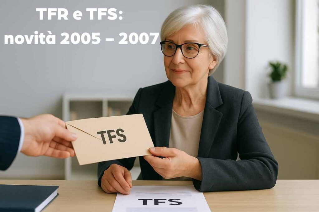 Persona anziana elegante che riceve una busta di pagamento