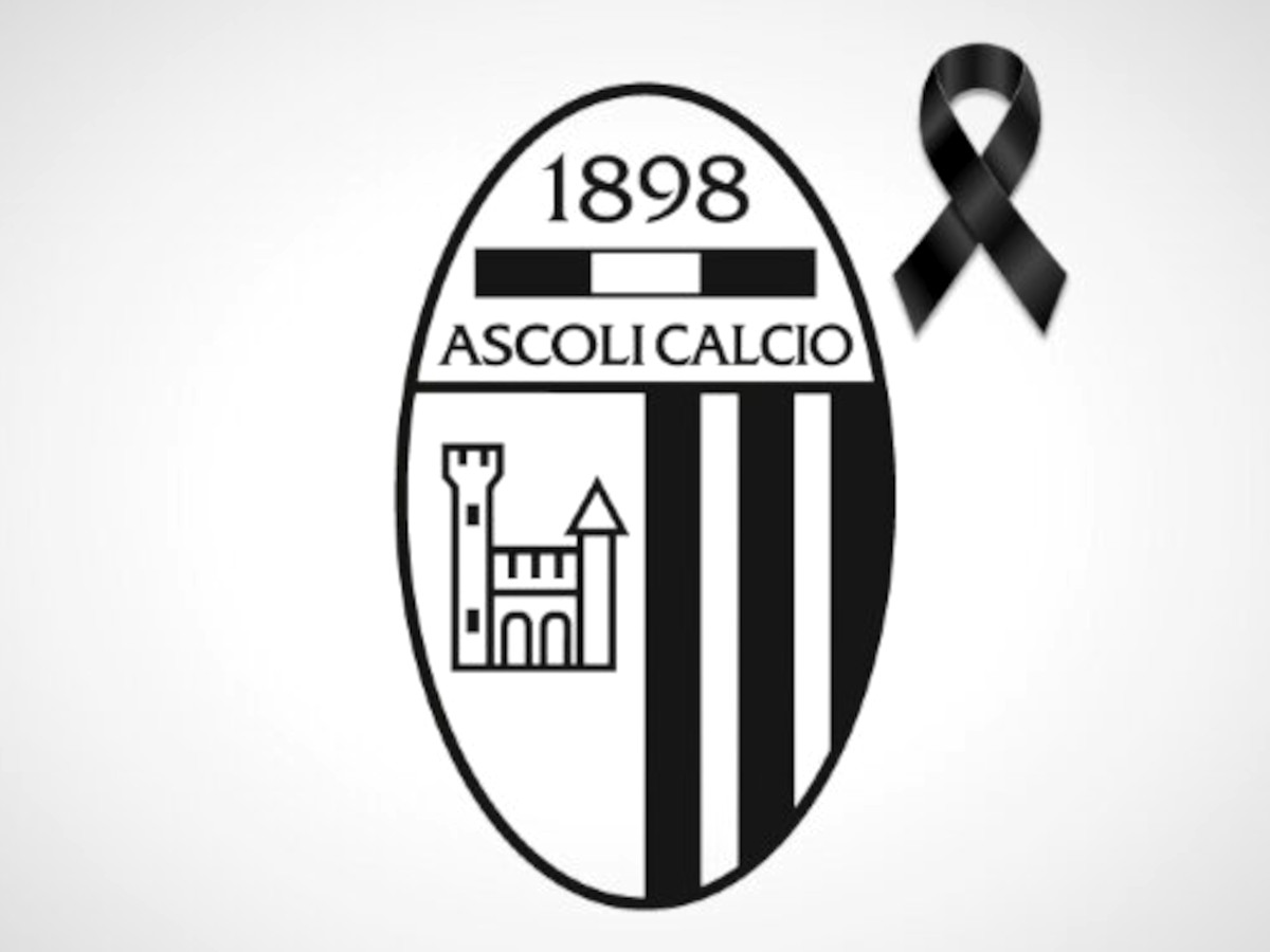 ascoli calcio lutto