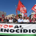 cgil landini manifestazione palestina