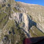 elicottero vigili fuoco frana vettore