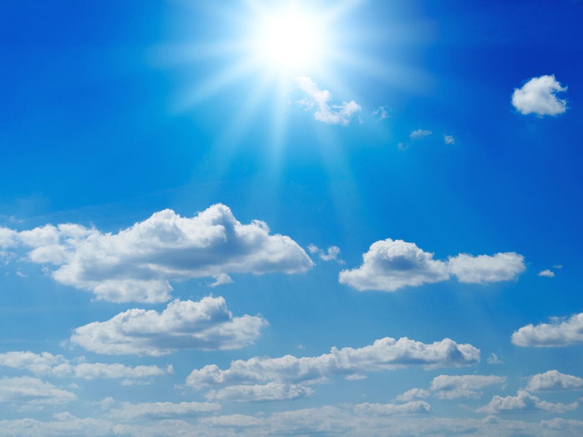 meteo cielo sole nuvole