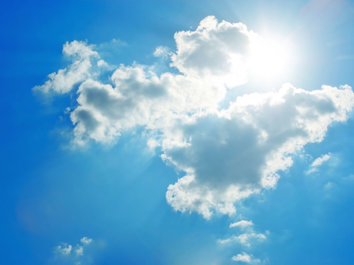 meteo nuvole sole