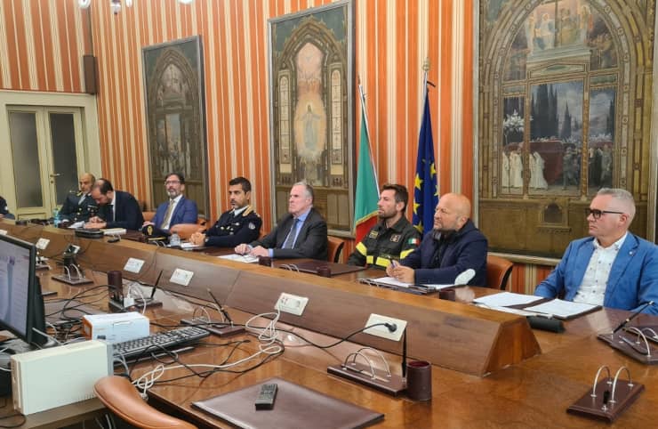 riunione protezione civile