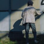 scritta spray muro