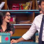 Bluette con Stefano De Martino ad Affari Tuoi