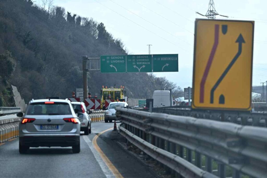 Lavori in autostrada