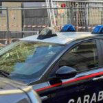 Auto carabinieri in strada