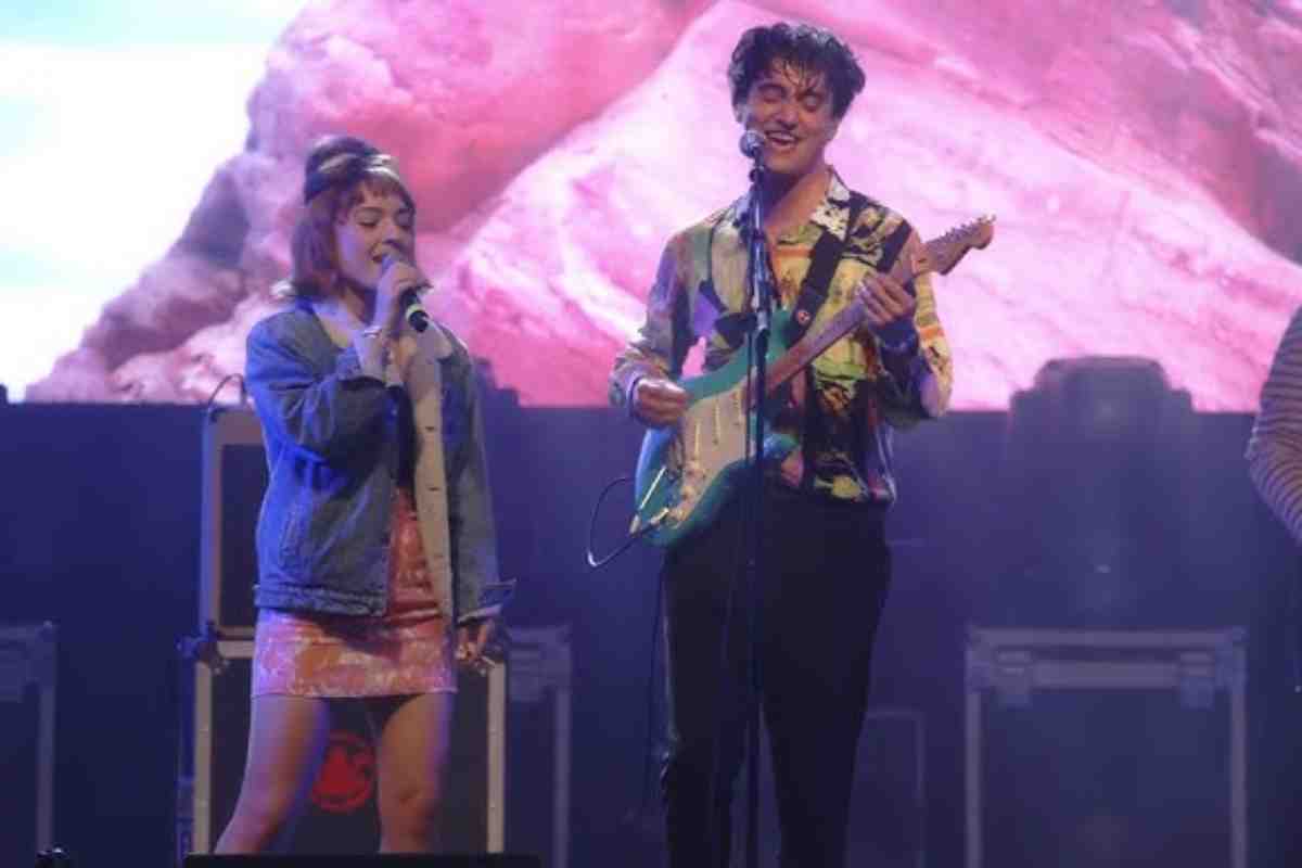 Maria Antonietta e Colombre dal vivo