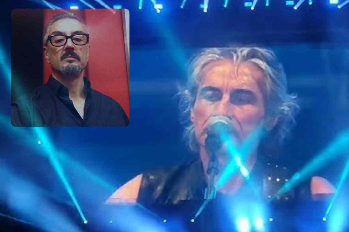 Ligabue e nel riquadro Bobby Bartolucci in immagini recenti