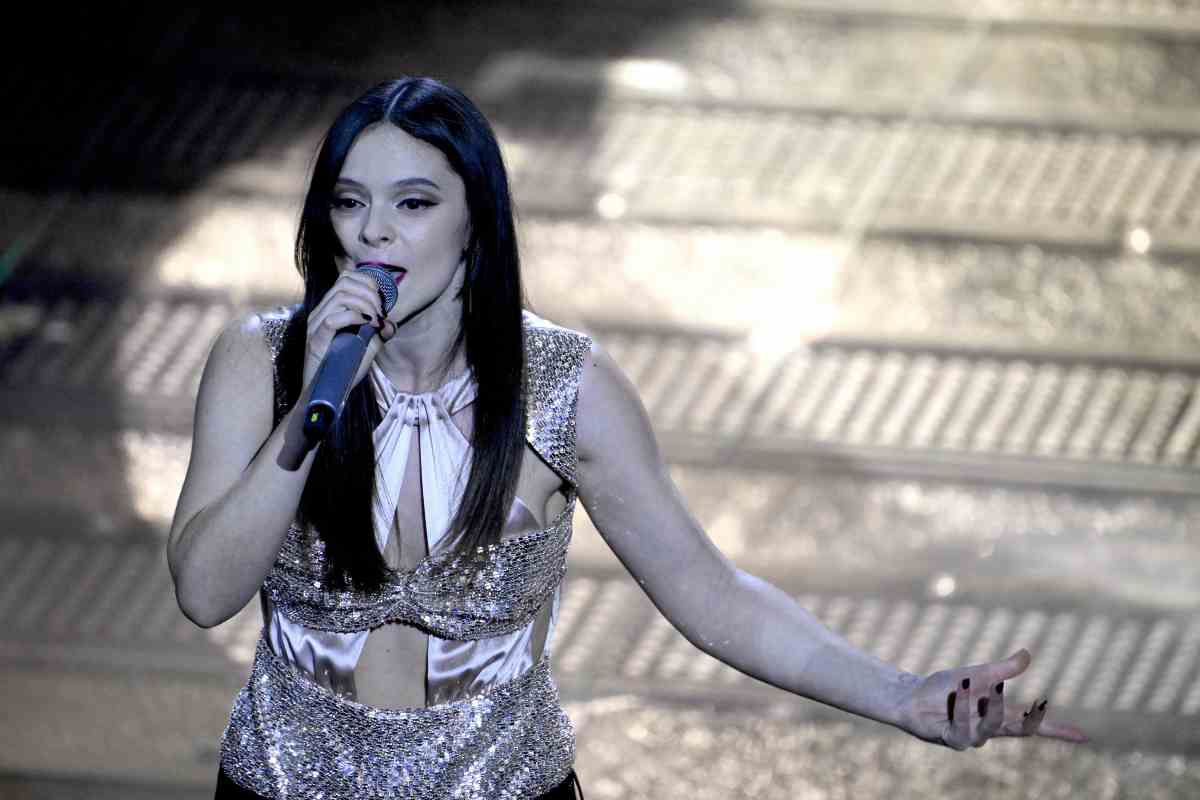 Michielin durante una esibizione