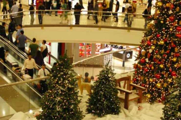 Centri Commerciali a Natale 