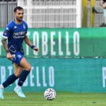 Nicoletti durante una partita