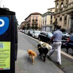 Il parchimetro per le soste a pagamento
