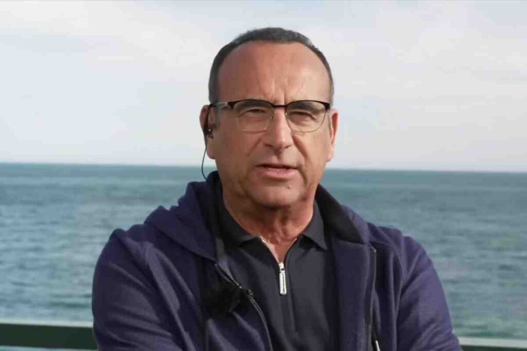Carlo Conti in un'intervista tv