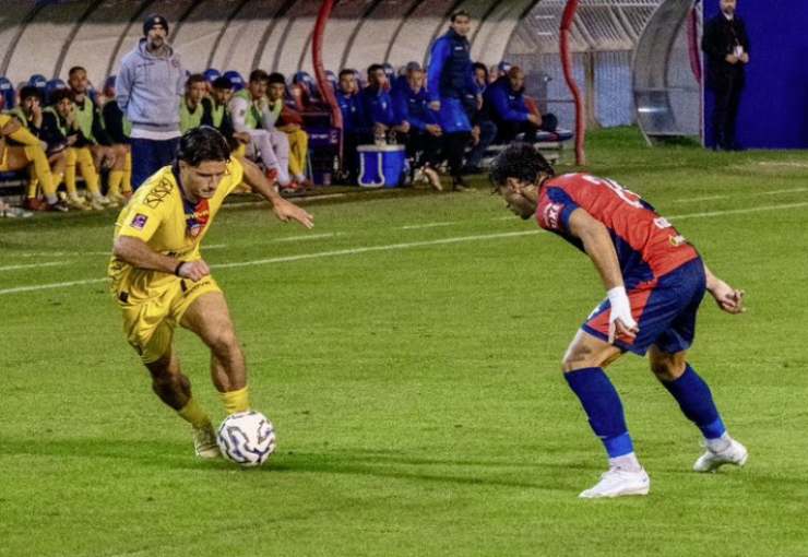 Un momento di Sambenedettese-Guidonia