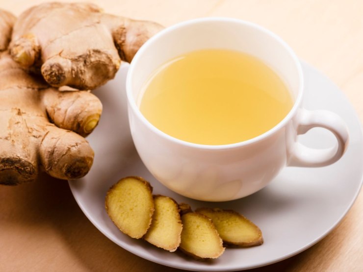 tisana con zenzero