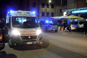 Ambulanza in strada