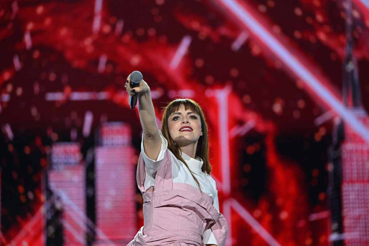 Annalisa durante un concerto