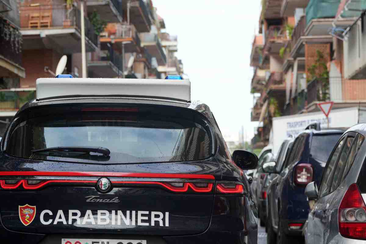Auto dei carabinieri