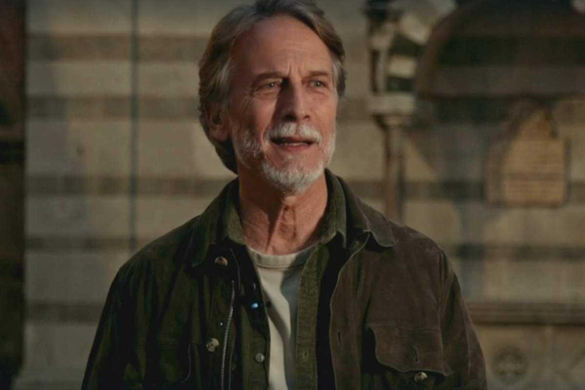 cesare bocci nel backstage de l'altro ispettore