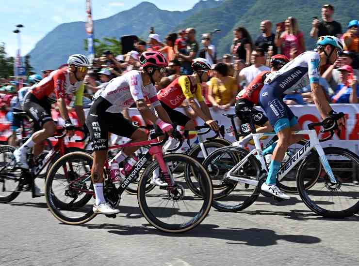 I ciclisti in strada