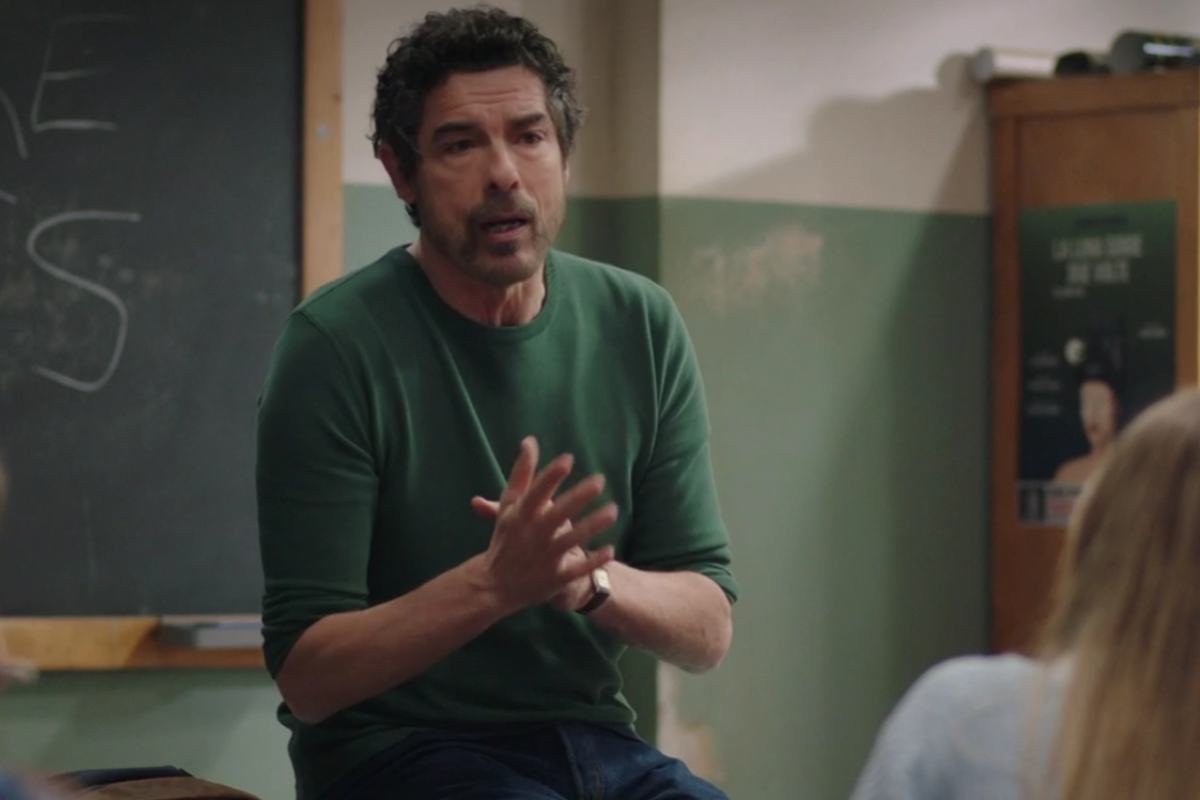Alessandro Gassman interpreta Dante Balestra in Un professore