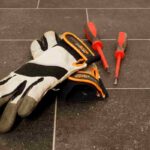 Alcuni attrezzi di un operaio