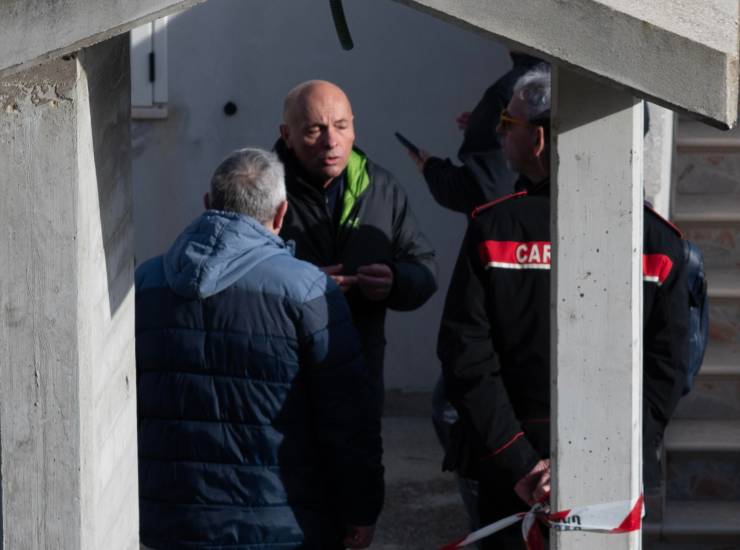 Il luogo dell'omicidio di Ripaberarda