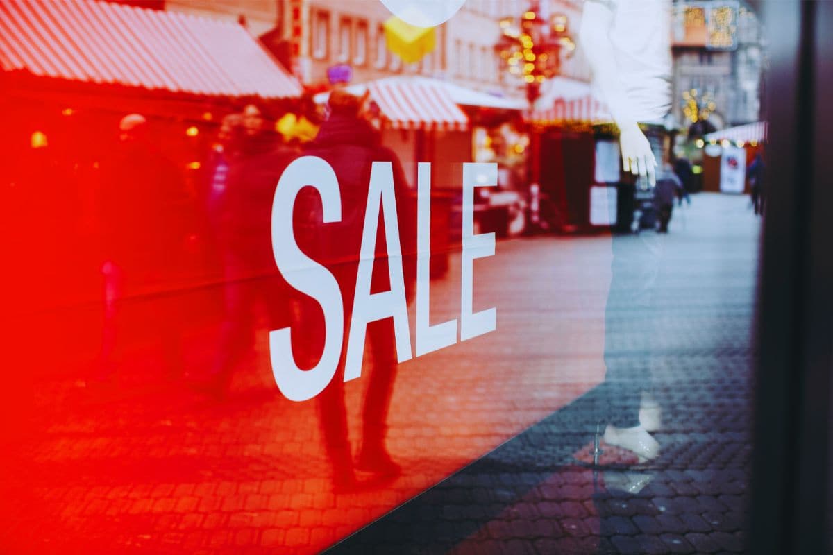 saldi vetrina inverno